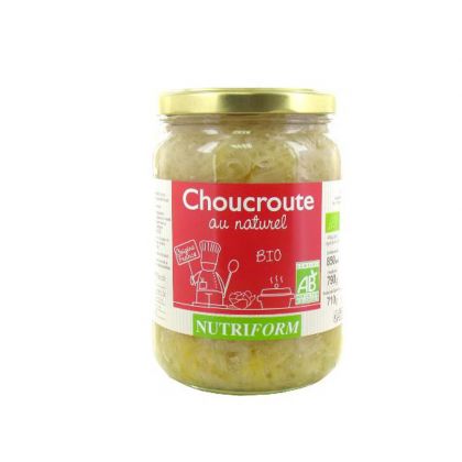 CHOUCROUTE AU NATUREL BIO NUTRIFORM 790G
