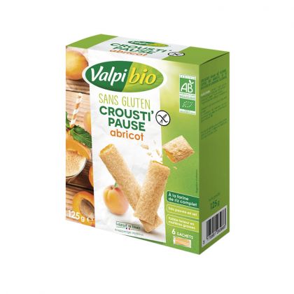 CROUSTI ABRICOT BIO VALPIBIO 125G