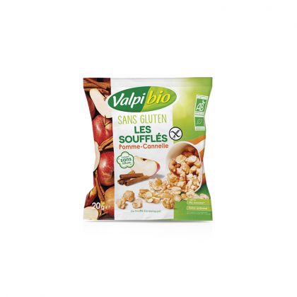 SOUFFLES POMME CANNELLE BIO VALPIBIO 20G