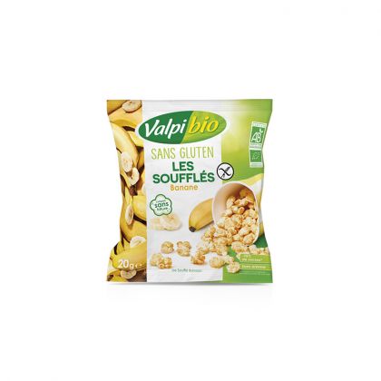 SOUFFLES BANANE BIO VALPIBIO 20G