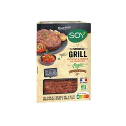 SAVOUREUX GRILL OIGNONS HERBES DE PROVENCE BIO SOY 2X90G
