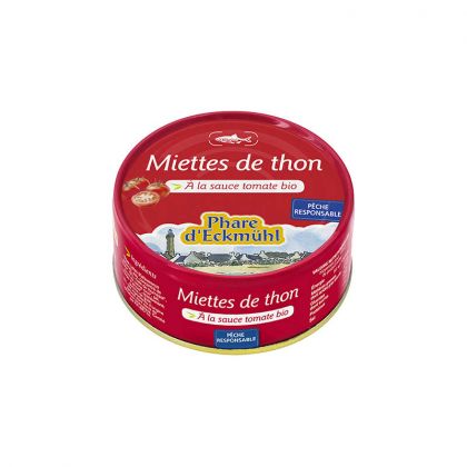 MIETTES THON LISTAO A LA TOMATE BIO LE PHARE D'ECKMÜHL 160G