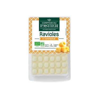 RAVIOLES EMMENTAL BIO COMPTOIR DU PASTIER 240G