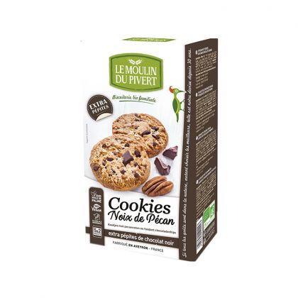 COOKIES NOIX DE PECAN BIO LE MOULIN DU PIVERT 175G
