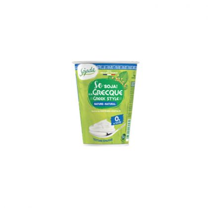 SO SOJA NATURE A LA GRECQUE BIO SOJADE 400G