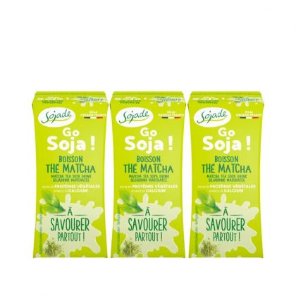 X PACK BOISSON SOJA THE MATCHA 3x200 ML SOJADE