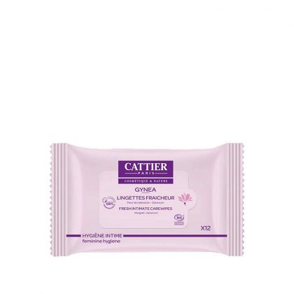 LINGETTES INTIME GYNEA BIO CATTIER X12