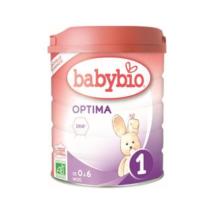 LAIT 1° AGE OPTIMA BABYBIO 800G