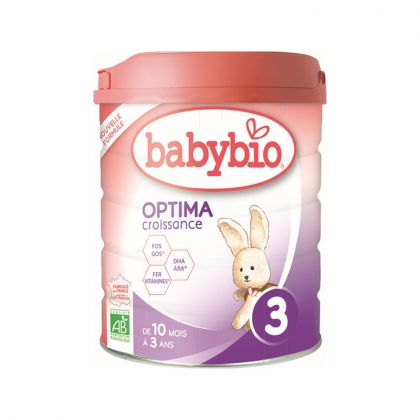 LAIT 3° AGE OPTIMA BABYBIO 800G