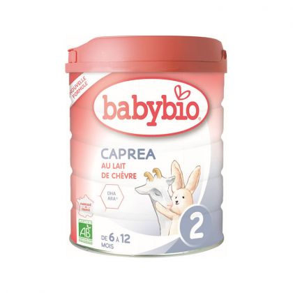 LAIT 2° AGE CAPREA BABYBIO 800G