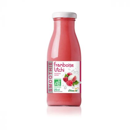 SMOOTHIE FRAMBOISE LITCHI BIO VITAMONT 25CL
