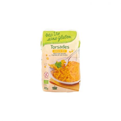 TORSADE MAIS RIZ BIO MA VIE SANS GLUTEN 500G