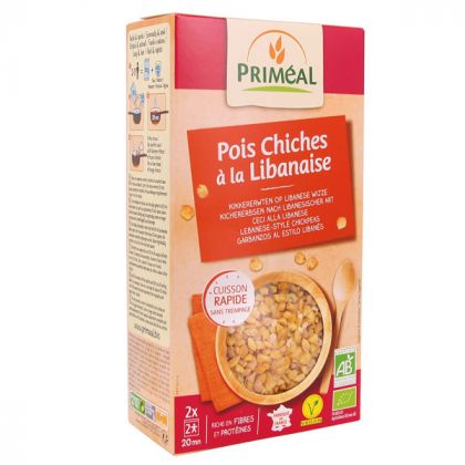 POIS CHICHES A LA LIBANAISE BIO PRIMEAL 250G