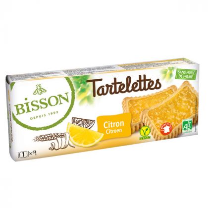 TARTELETTES CITRON BIO BISSON 145G