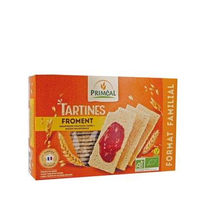 TARTINES AU FROMENT BIO PRIMEAL 250G