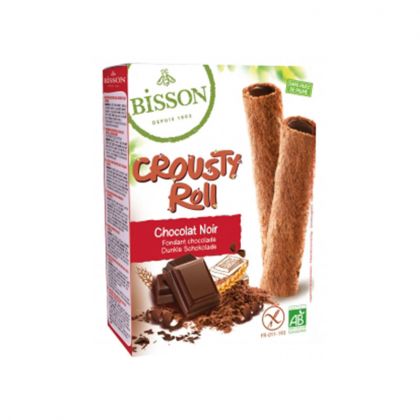 CROUSTYROLL CHOCOLAT NOIR BIO BISSON 125G