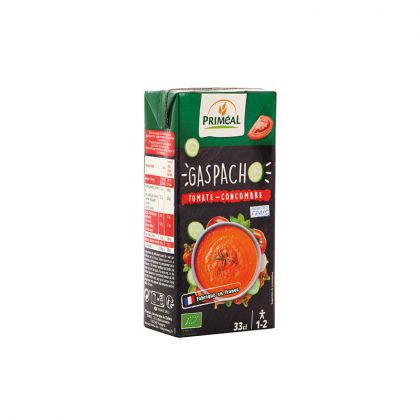 GASPACHO TOMATE CONCOMBRE BIO PRIMEAL 33CL