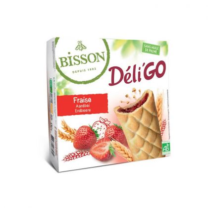 BISCUIT DELIGO FRAISE BIO 150G