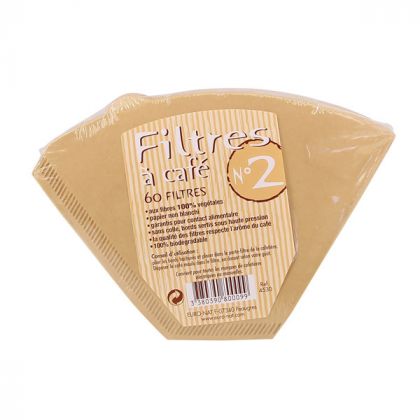 FILTRES A CAFE NUMERO 2 X60