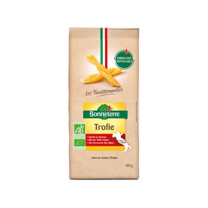 PATES TROFIE BIO BONNETERRE 500G