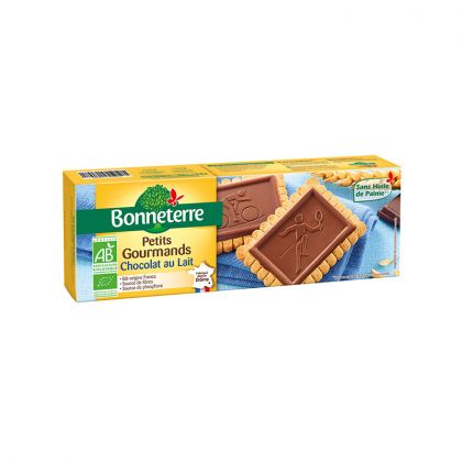 PETIT GOURMAND CHOCOLAT AU LAIT  BIO BONNETERRE 126G