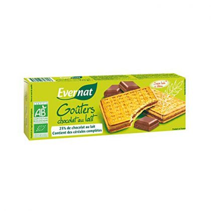 GOUTERS CHOCOLAT LAIT BIO EVERNAT 225G