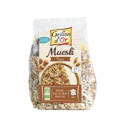 MUESLI AUX NOIX BIO GRILLON D'OR 500G