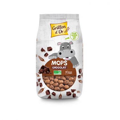 MOPS CHOCO BIO GRILLON D'OR 300G