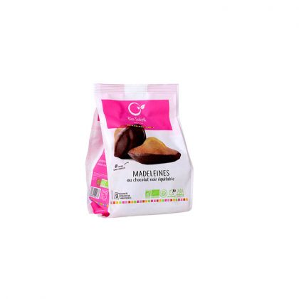 MADELEINES CHOCOLAT NOIR BIO BIOSOLEIL 200G