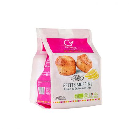 MUFFINS CITRON ET GRAINES DE CHIA BIOSOLEIL 224G