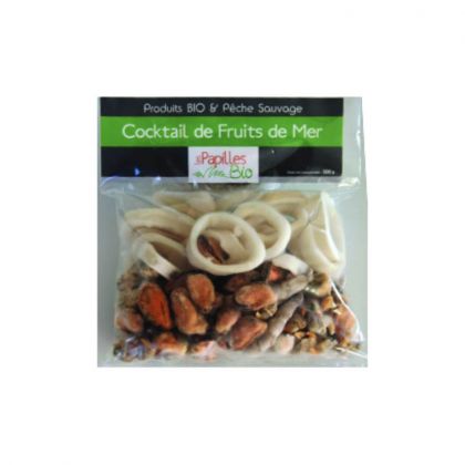 COCKTAIL DE FRUITS DE MER PAPILLES BIO 500G