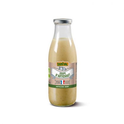 SOUPE ARTICHAUT BIO DANIVAL 72CL