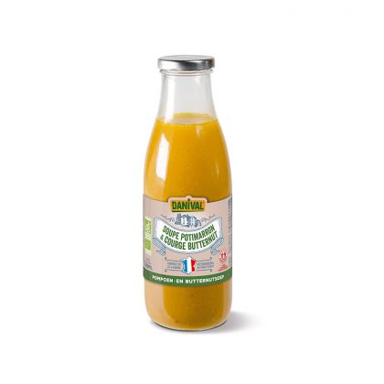 SOUPE POTIMARRON ET BUTTERNUT BIO DANIVAL 72CL