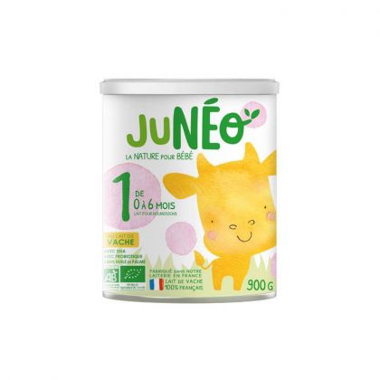 LAIT DE VACHE NOURISSON 1ER AGE JUNEO 900G