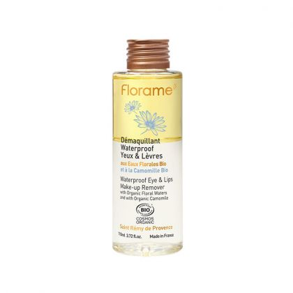 DEMAQUILLANT WATERPROOF VISAGE ET YEUX BIO FLORAME 110ML