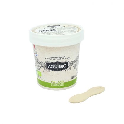 GLACE VANILLE AQUIBIO 125ML