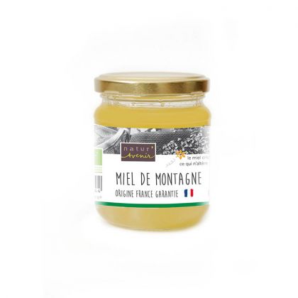 MIEL DE MONTAGNE FRANCE BIO NATURAVENIR 250G