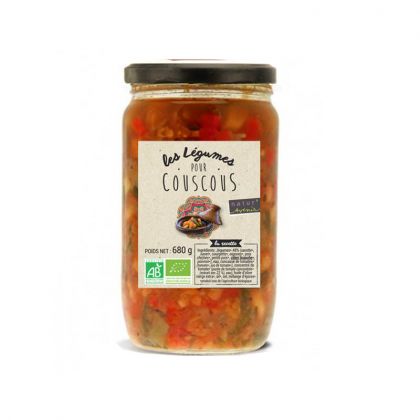 LEGUMES POUR COUSCOUS BIO NATURAVENIR 680G