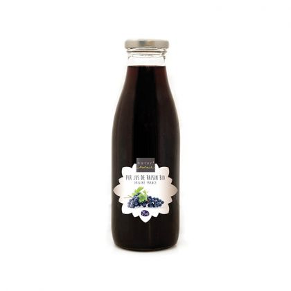 PUR JUS DE RAISIN ROUGE FRANCE BIO NATURAVENIR 75CL