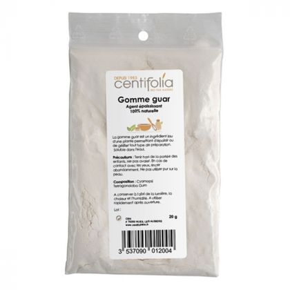 GOMME DE GUAR CENTIFOLIA 20G