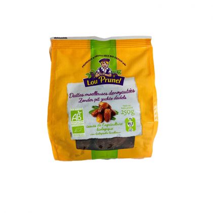 DATTES MOELLEUSES DENOYAUTEES BIO LOU PRUNEL 250G