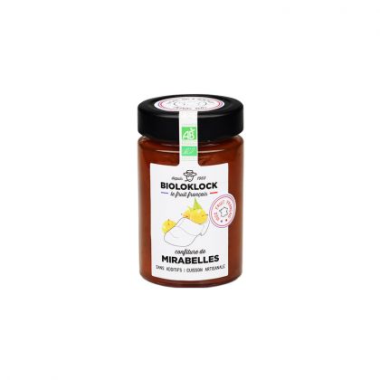 CONFITURE MIRABELLES FRANCE BIO BIOLOKLOCK 230G