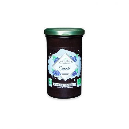 100% FRUITS CASSIS BIO CHAUDRONS DE GARONNE 275G
