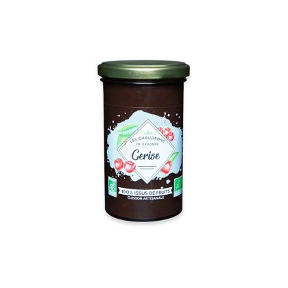100% FRUITS CERISES BIO CHAUDRONS DE GARONNE 275G