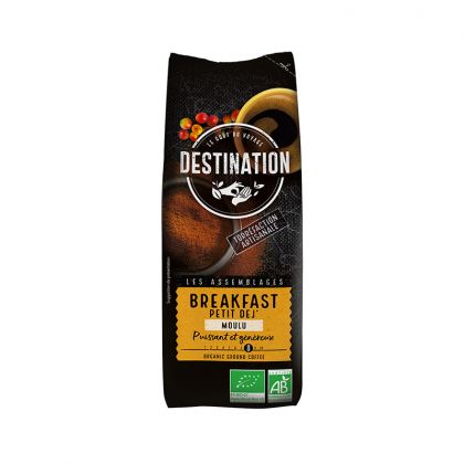 CAFE MOULU BREAKFAST BIO DESTINATION 250G