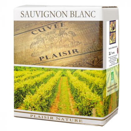 VIN BLANC BIO CUVEE PLAISIR 3L