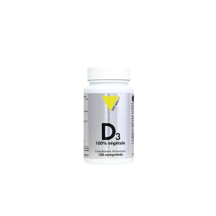 VITAMINE D3 VEGETALE VITALL PLUS 100 COMPRIMES
