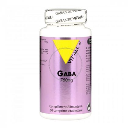 GABA 750 MG VITALL PLUS 60 COMPRIMES
