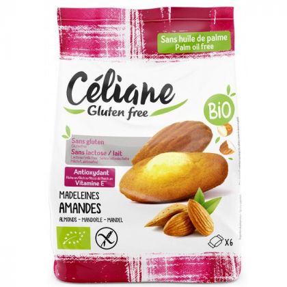MADELEINES AUX OEUFS BIO SANS GLUTEN LES RECETTES DE CELIANE 180G