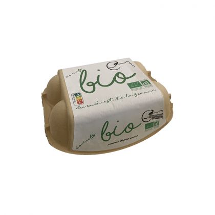 OEUFS FRAIS BIO ET LOCAL PAR 6